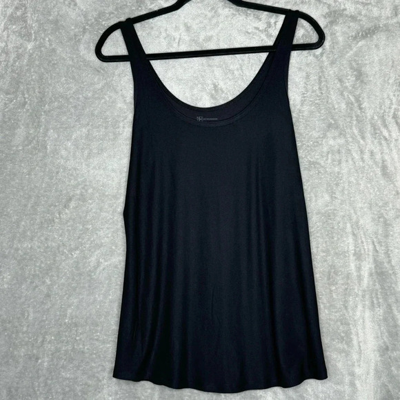 No Boundaries XXL Tank Top BlackSolid Sleeveless Scoop Neck Stretch Junior Soft - Picture 1 of 7